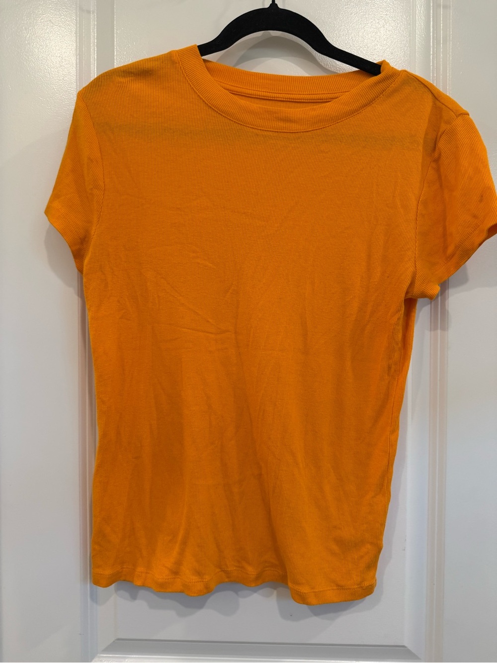 Classic Women's Crewneck Tee - Orange